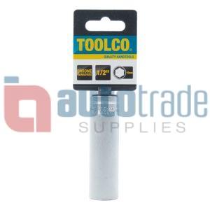 SOCKET TUBE 15MM 1/2DRIVE 76MM LONG