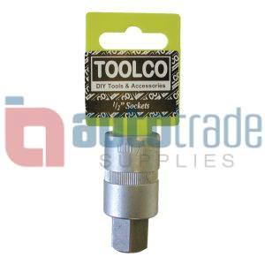 HEX 17MM 1/2DRIVE SOCKET