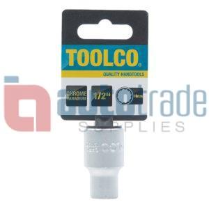 SOCKET 10MM 1/2DR.12PT