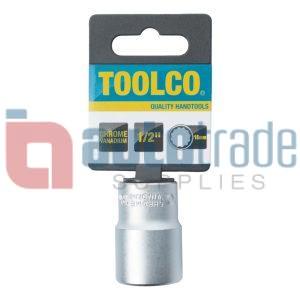 SOCKET 18MM 1/2DR.12PT