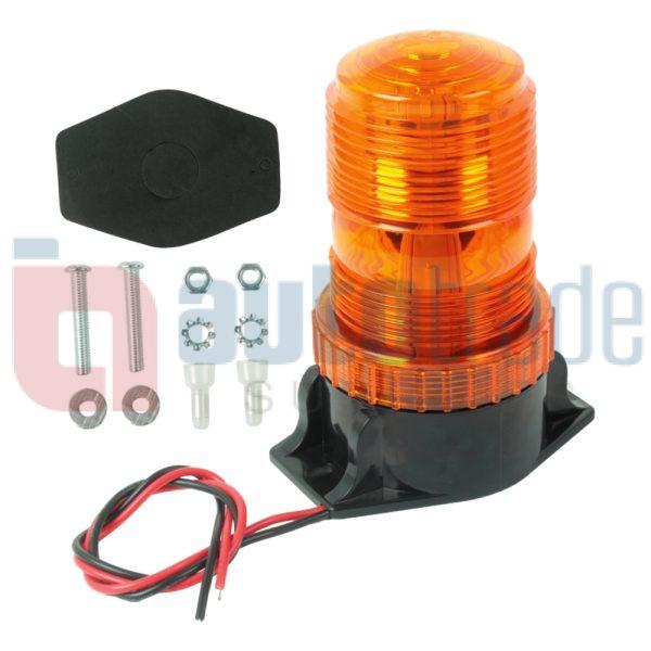 STROBE LAMP LED AMBER 12-100V