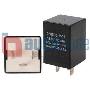 FLASHER UNIT UNIVERSAL (BLACK)