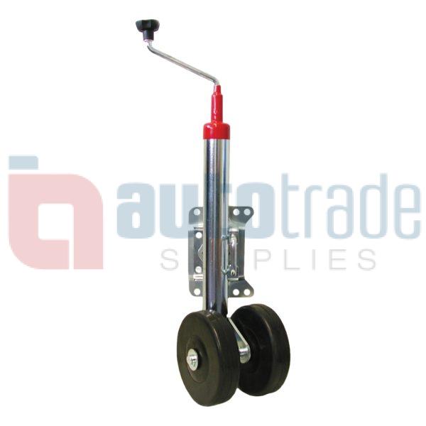TOW HITCH JOCKEY WHEEL DOUBLE WHEEL
