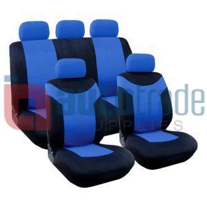 SEAT COVERS 9PCS BLUE PALADIN