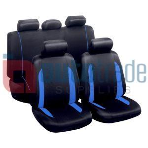 SEAT COVER 9PC BLUE SPA
