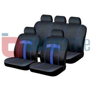 SEAT COVER 9PC BLUE SPA