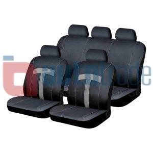 SEAT COVER 9PC GREY SPA