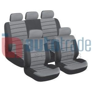 SEAT COVER 9PC GREY X TYPE