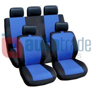 SEAT COVER 9PC BLUE GRACE