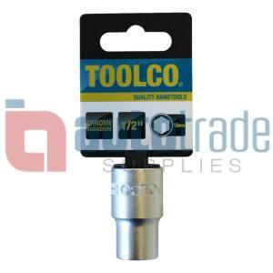 SOCKET 12MM.1/2DR.6PT