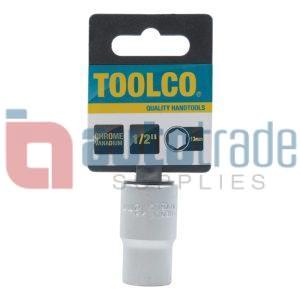 SOCKET 13MM.1/2DR.6PT