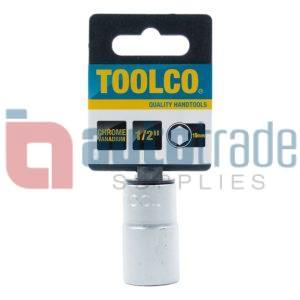 SOCKET 15MM.1/2DR.6PT