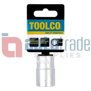 SOCKET 17MM.1/2DR.6PT