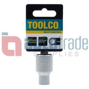 SOCKET 9MM.1/2DR.6PT