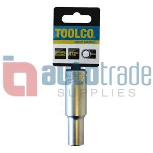 SOCKET TUBE 11MM 1/2DRIVE 76MM LONG