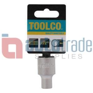 SOCKET 8MM 1/2DR.12PT