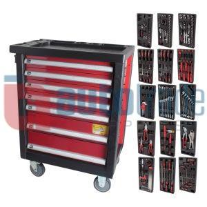TOOL KIT 7 DRAWER W/4 WHEELS