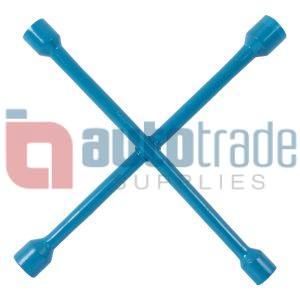 WHEEL SPANNER 4WAY HEAVY DUTY BLUE