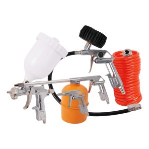 AIR TOOL KIT 5PCS SPRAY GUN/BLOW GUN