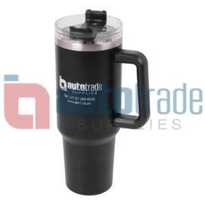 FLASK CUP 1200ML SS INSULATED BLACK