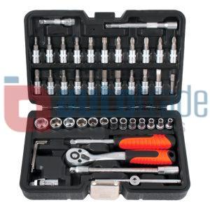 SOCKET SET 46PC 1/4