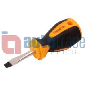 SCREWDRIVER FLAT 6X38MM CR-V