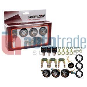 DOOR LOCK SET 3PC