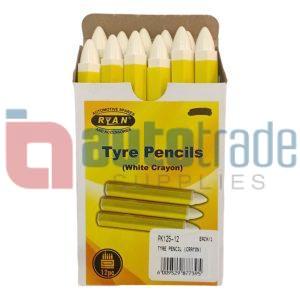 TYRE PENCIL (CRAYON)  12PC BOX
