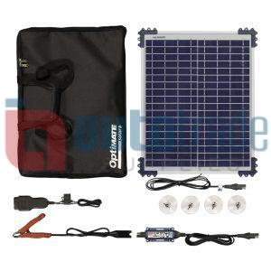 OPTIMATE SOLAR DUO 20W CAR KIT