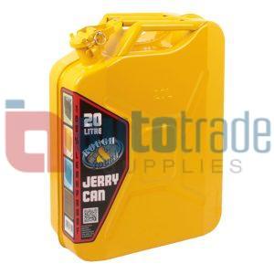 JERRY CAN 20LT UN/CE YELLOW DIESEL